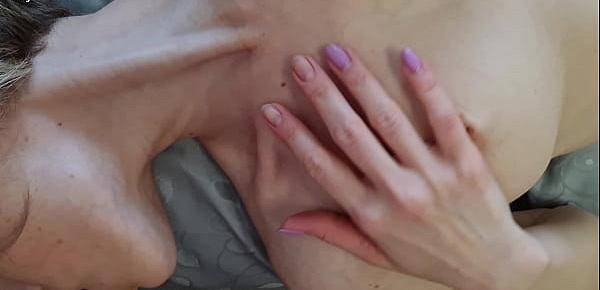 Stepsister wants to Suck and asked me to Cum inside her Tiny Pussy
